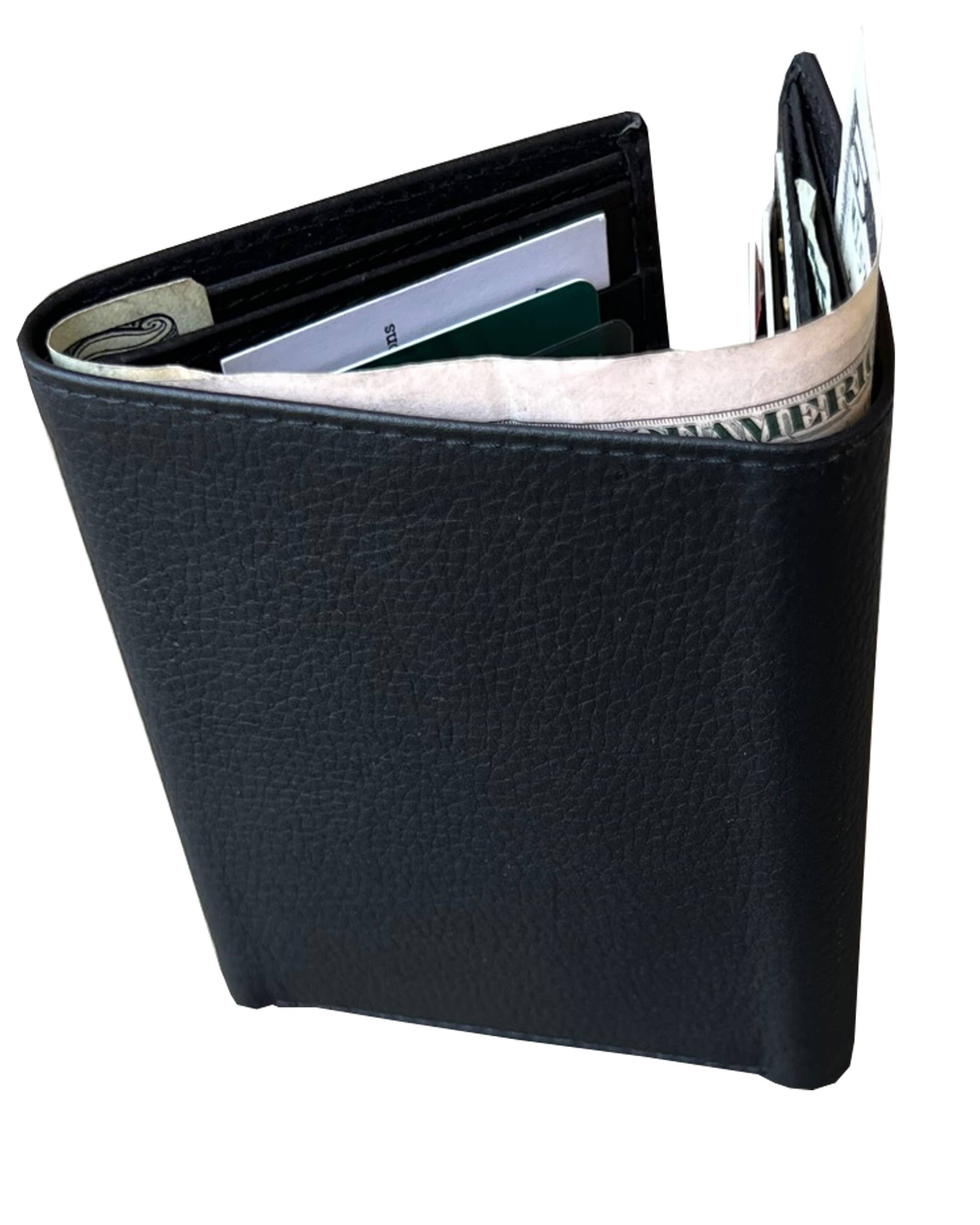 Roma Leathers, Inc. - Wholesale Wallet - Men's - 3126 RF * Cowhide leather tri-fold wallet3