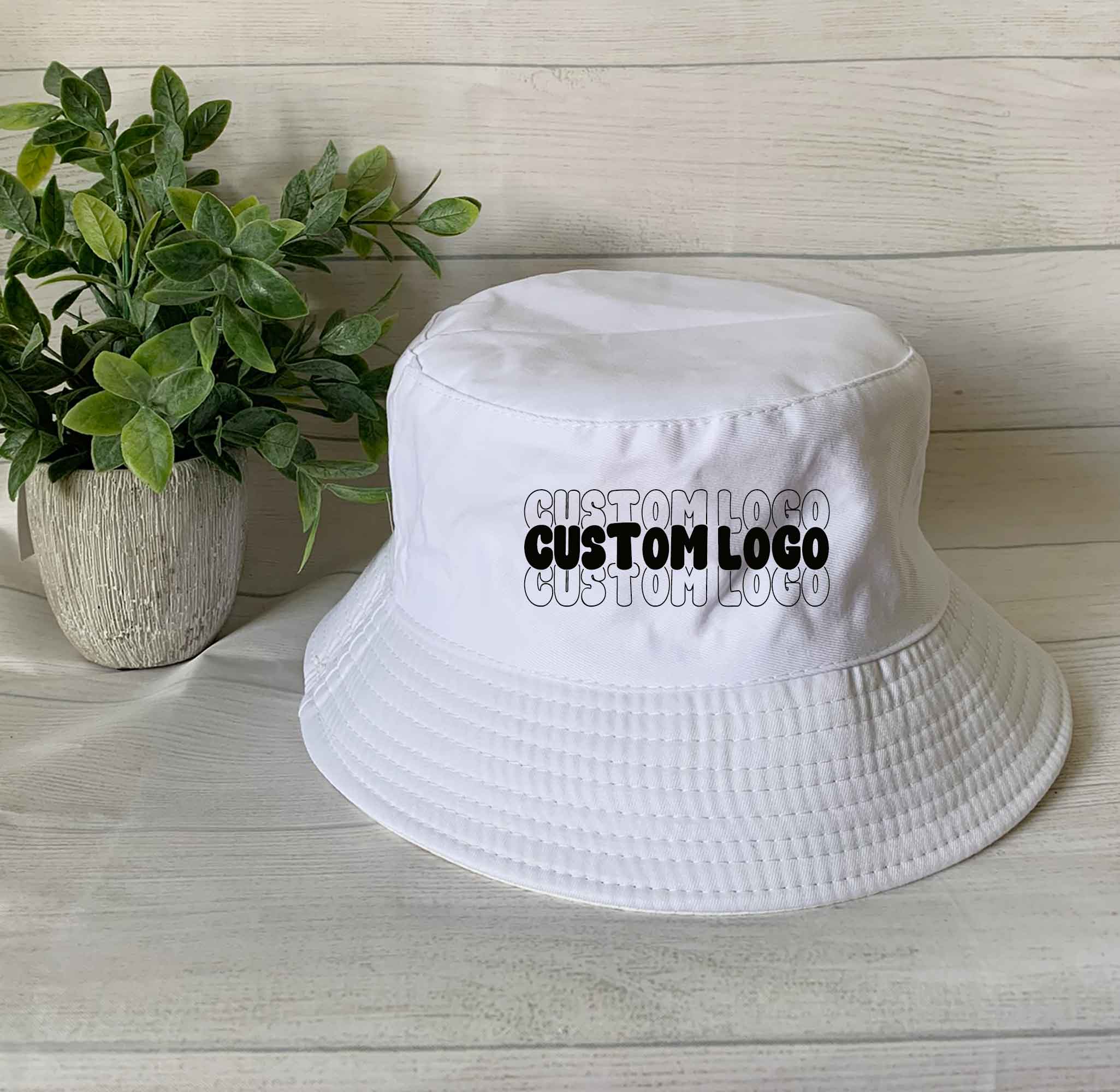 One Nine - Wholesale Bucket Hat - Women's - Custom Print Logo/Text Bucket Hat8