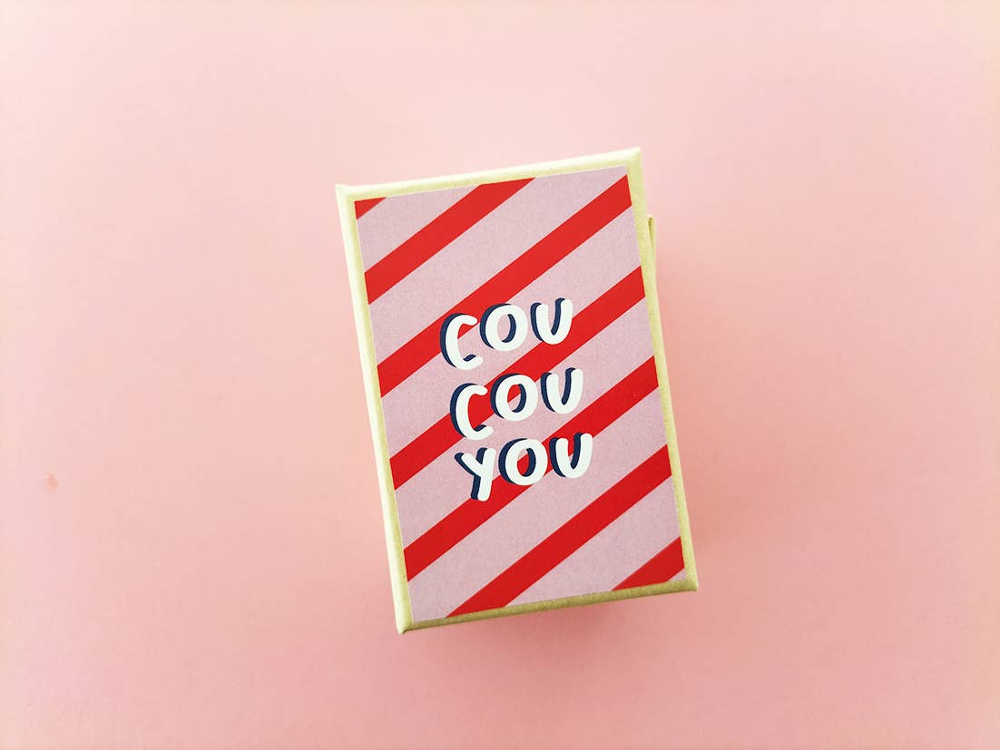 Pamela Loops – wholesale Love card – Boîte diorama message d'amour champignon3