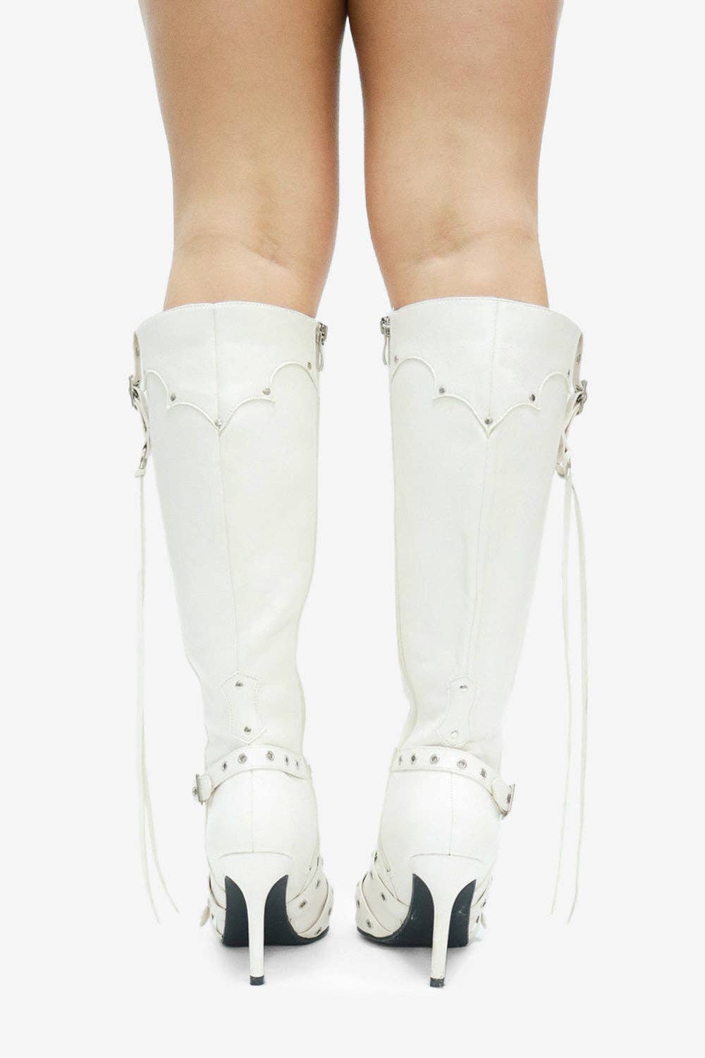 Lemonade Shoes - Wholesale Boots – Women’s - GUNNER - Western Stiletto Boots w/ Studs19