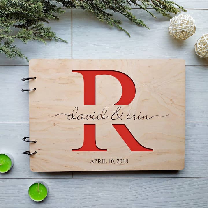 Cherish Deal - Vente Albums photo - Album photo de famille en bois, cadeau livre de souvenirs de famille1