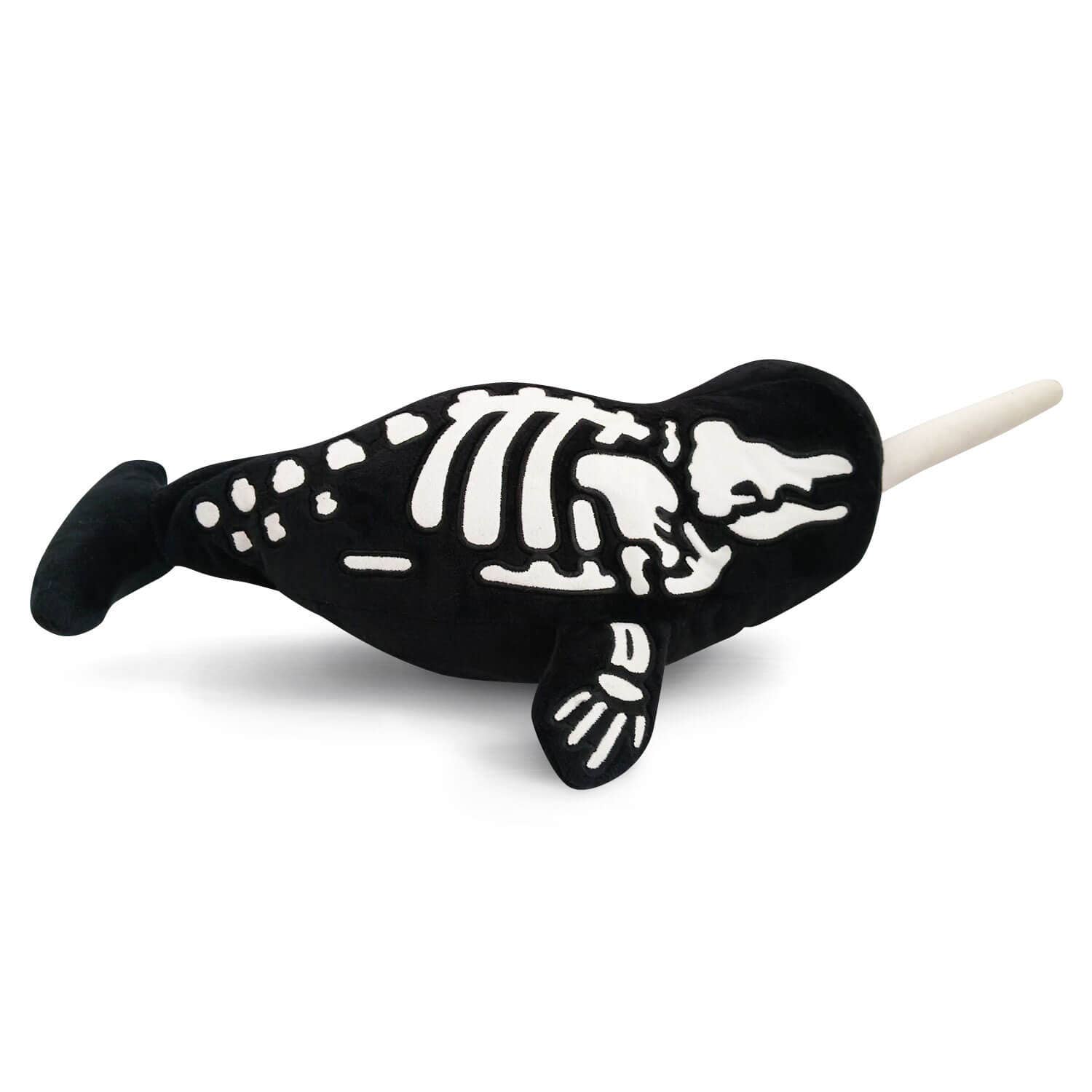Womple Studios - Wholesale Stuffed/Plush Toy - Kids & Baby - AquaGlows Narwhal Reversible Glow in the Dark Plush1