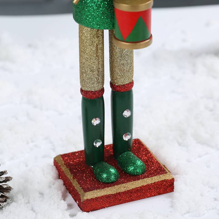 SINT - Wholesale Holiday Nutcracker - SINT 15 Inch Traditional Wooden Nutcracker for Christmas Decorations9
