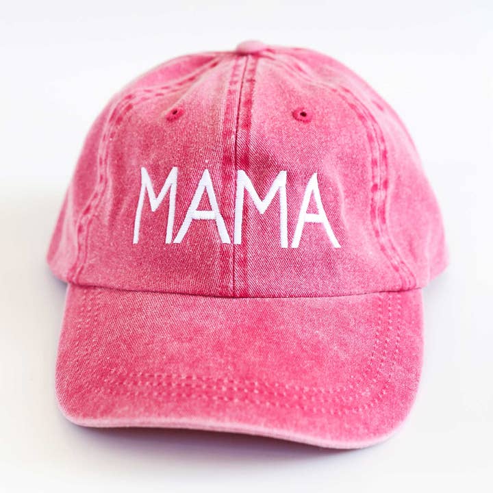 Casquette ajustable Mama Block pour la vente par Lillie Dimple