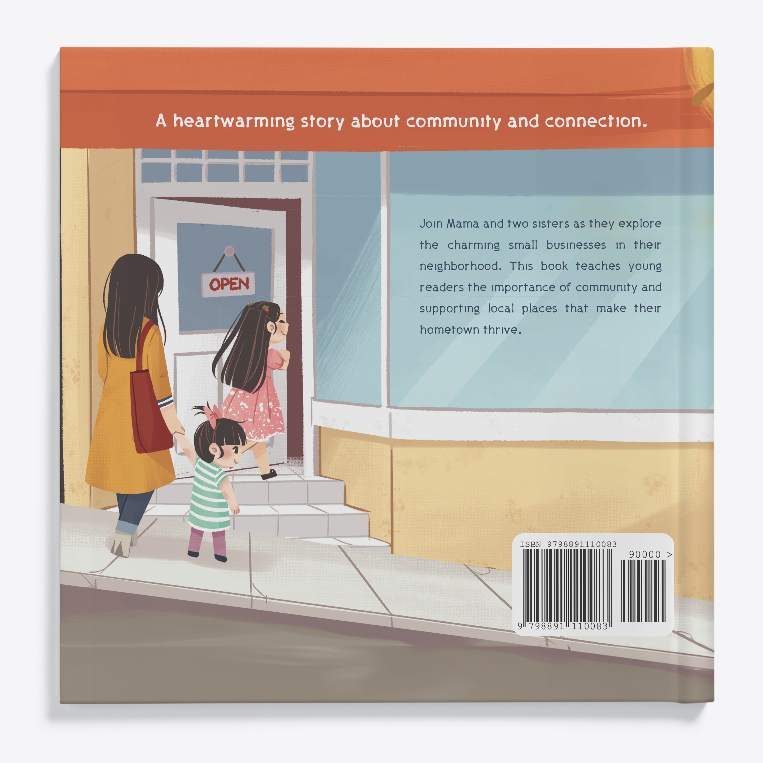 Lychee Press - Wholesale Early Reader Book (6-8) - We Shop Small, Kids Book on Community and Connection1