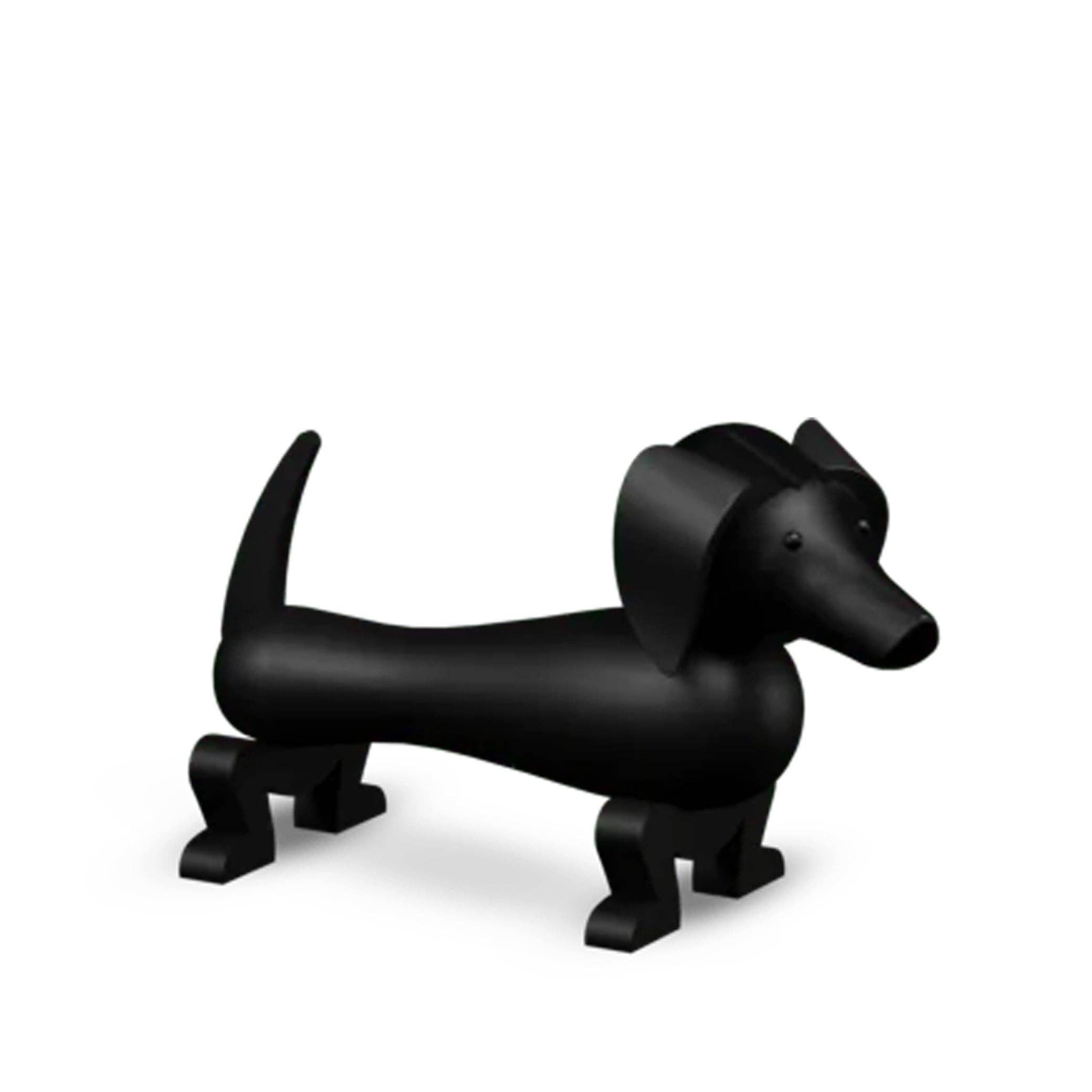 Ameico - Wholesale Decorative Figurine - Kay Bojesen - Dog - Dark Stained Oak1