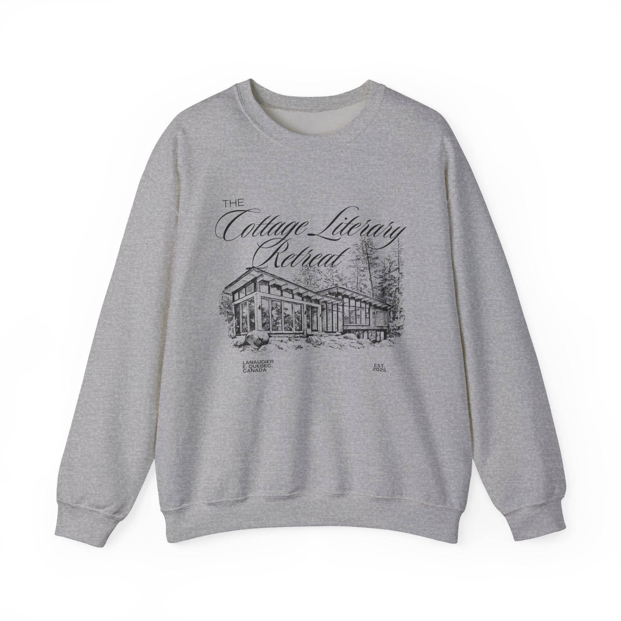 Shadowbound Spines LLC - Wholesale Graphic Sweatshirt - Women's - Heated Rivalry The Cottage Retreat Sweatshirt2