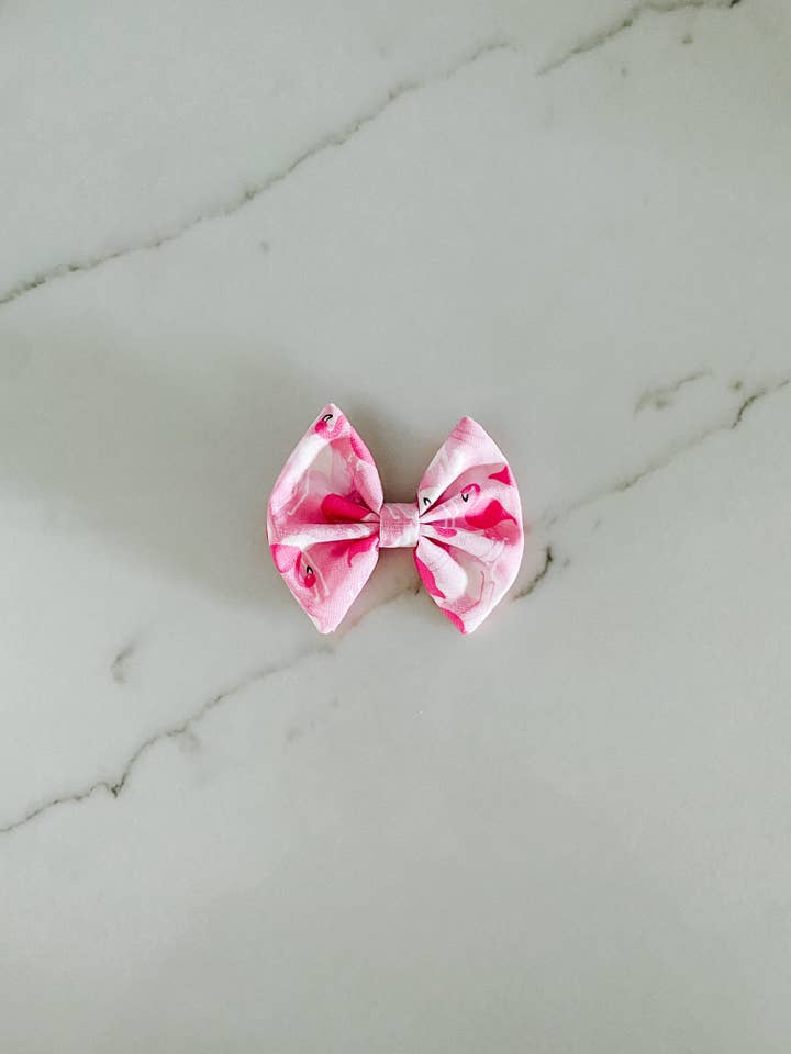 Flamingo-Haarschleife, Haarschmuck für Kinder, Haarbänder für Babys für den Großhandel von Gingerly Sewn