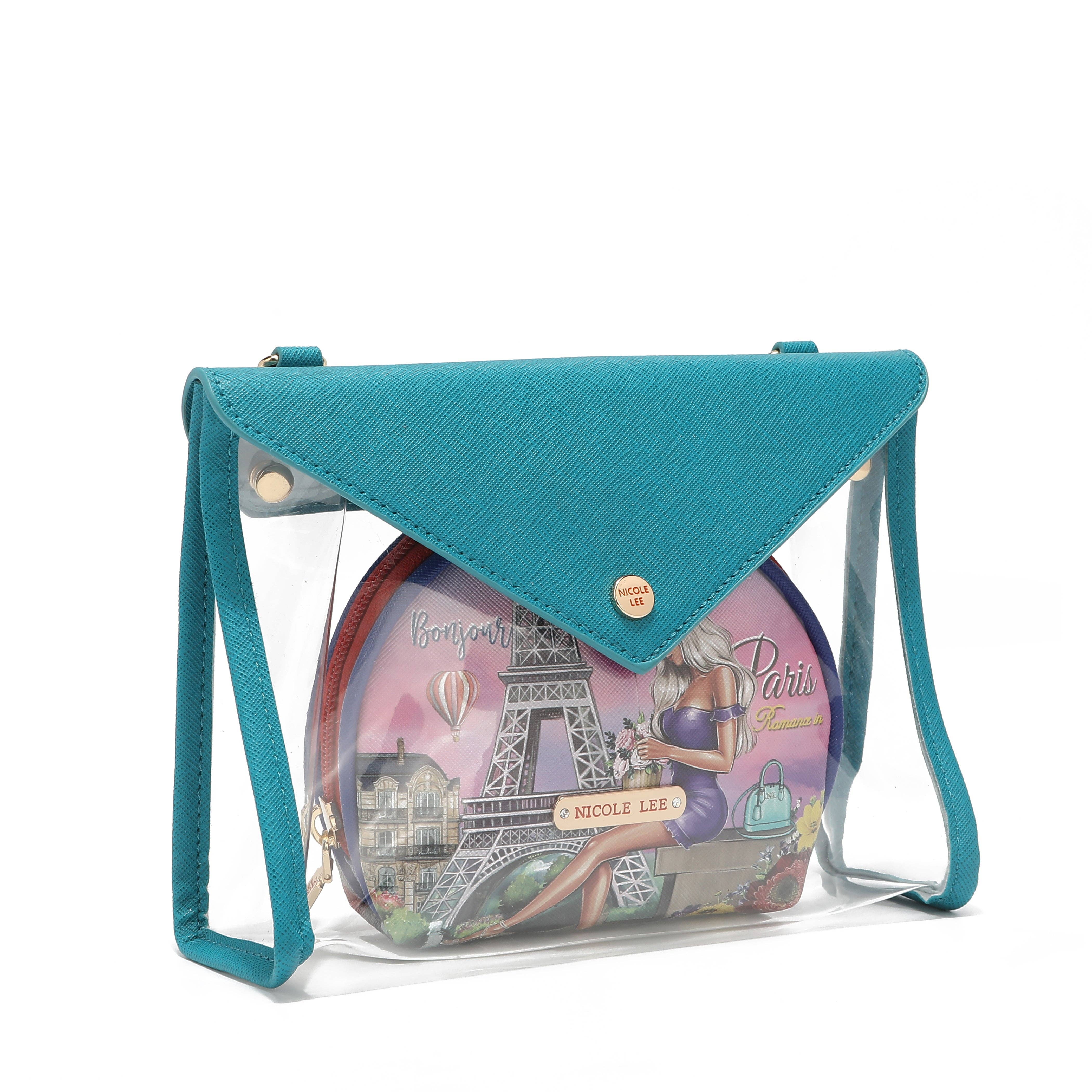 Nicole Lee - Wholesale Crossbody Bag - Women's - BANDOLERA DE 2 PIEZAS PARA COSMÉTICOS12