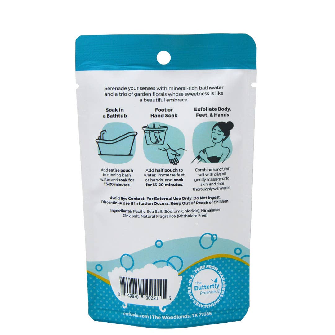 Enfusia - Vente Lait de bain - Bain à remous 2,5 oz - Coquelicot bleu de l'Himalaya1