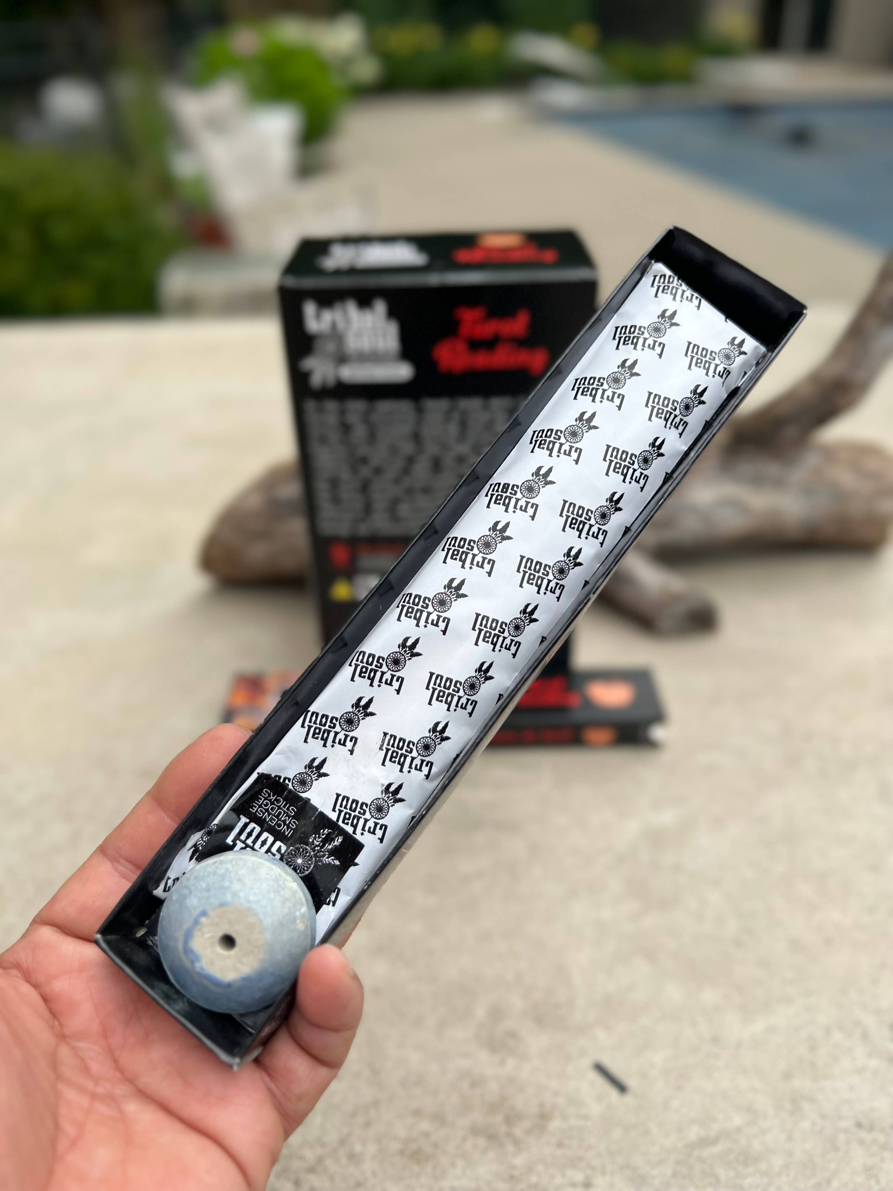 Lungta Imports - Vendita all'ingrosso Incensi - Bastoncini d'incenso rituali Tribal Soul con braciere in omaggio1