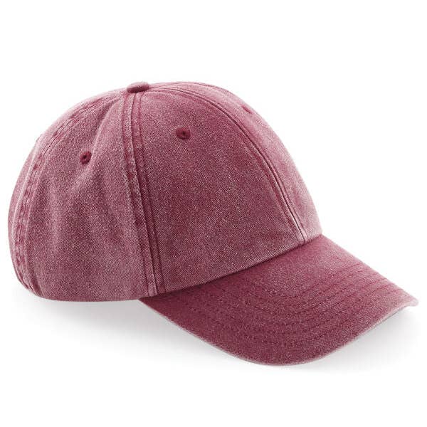 Logo Free Clothing - Wholesale Baseball cap – Unisex - Beechfield Low Profile Vintage Cap | Unisex | Heavy Washed Cotton | 19 Colours | One Size13