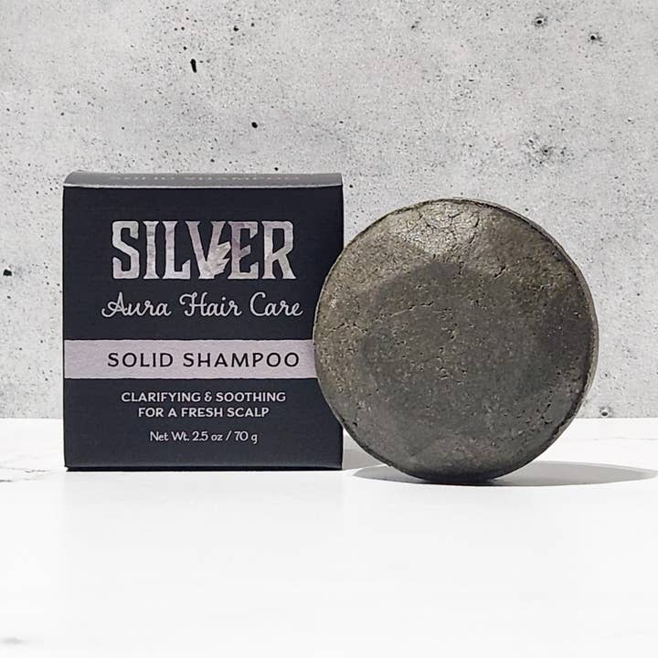 Shampooing solide Silver Aura pour la vente par Silver Stone Apothecary