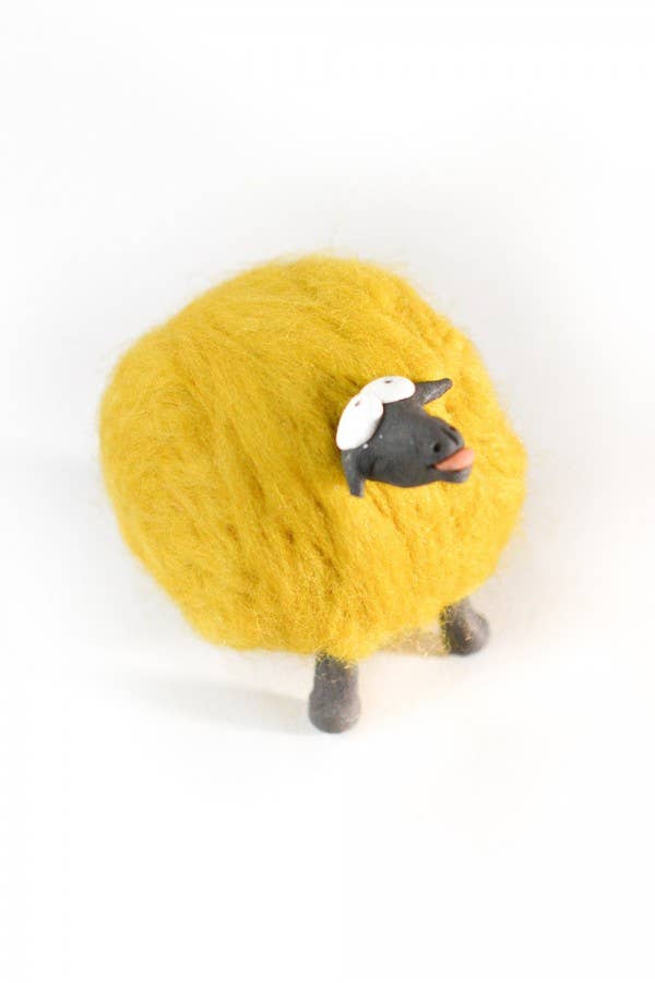 Chicoração – Objeto de mesa decorativo por atacado – Mascote de Boneca de Lã Feita à Mão | Ovelha - várias cores9