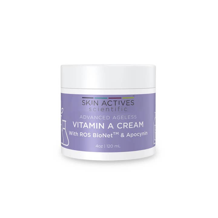 Skin Actives Scientific - Wholesale Anti-Aging Moisturizer - Vitamin A Cream with ROS BioNet and Apocynin1