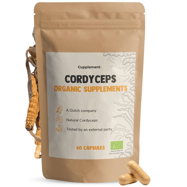 Cordyceps Capsules 500 mg Organic 60 Capsules for wholesale by Cupplement b.v.