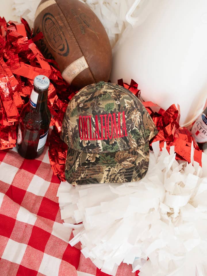 Classic Camo Hat (Customize) for wholesale by Madley