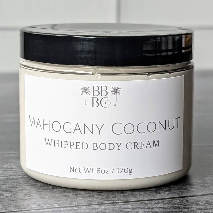 Beachy Bubbles Bath Co - Wholesale Body Cream/Lotion - Men's - Mahogany Coconut Men's Body Cream0