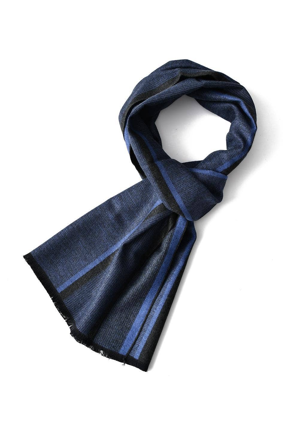Fashion Scarf World - Wholesale Scarf - Unisex - Wide Stripe Print Men/Unisex Scarf9
