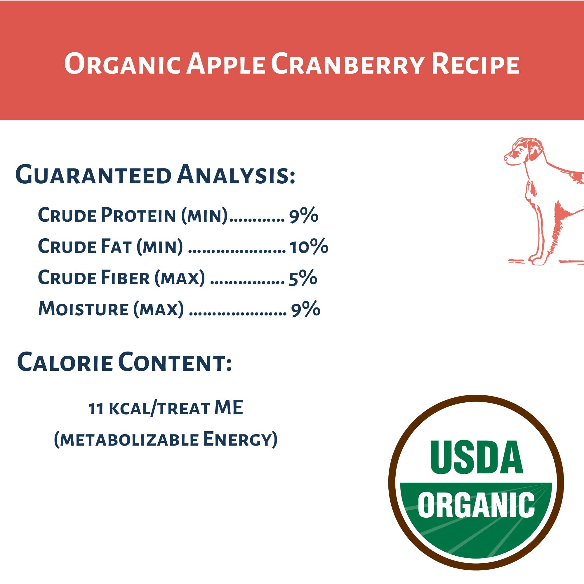 Dog Mamma's LLC - Wholesale Pet Treats - Dog - Organic Apple Cranberry Recipe - Gourmet Dog Treats 6