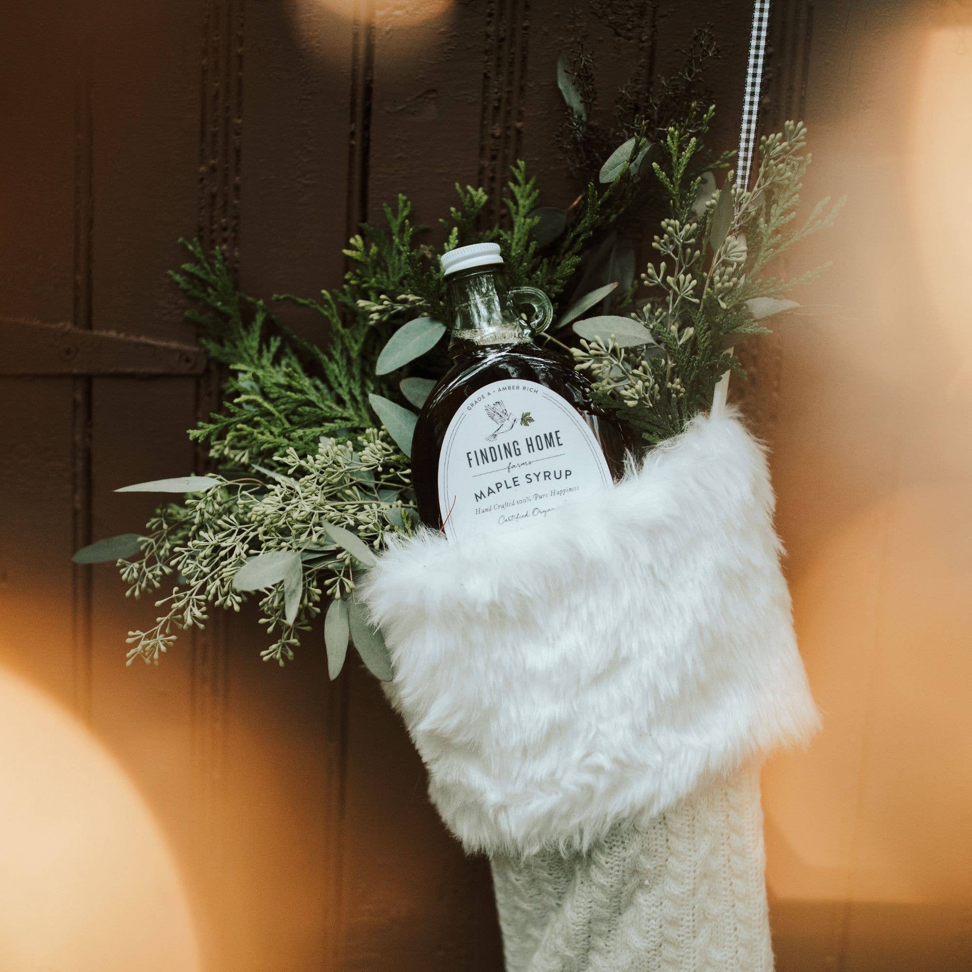 Finding Home Farms - Wholesale Maple Syrup - 100% Pure Organic Maple Syrup - 12 oz Decorative Glass20