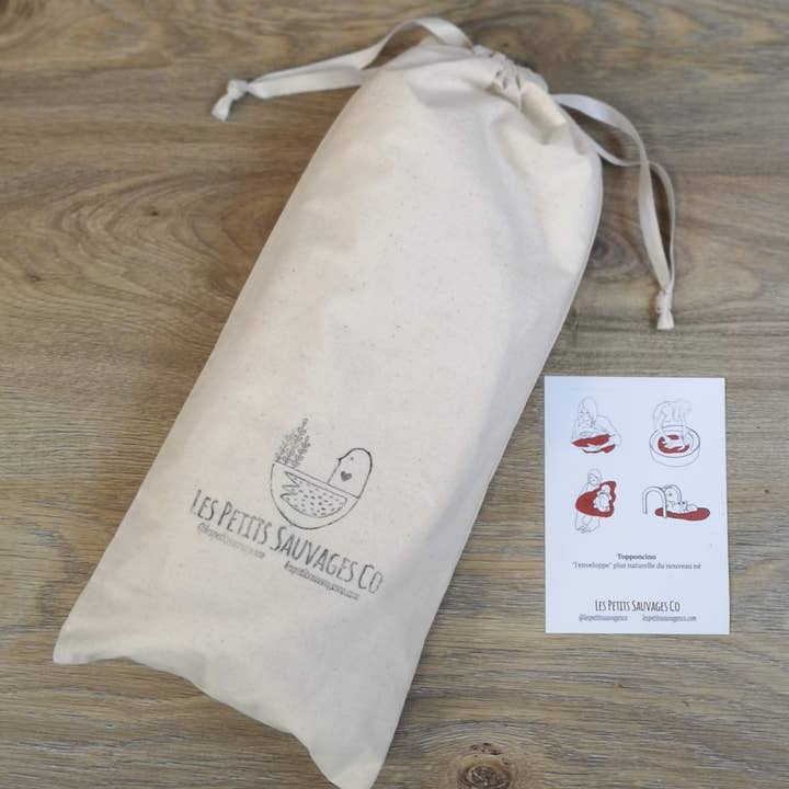 LES PETITS SAUVAGES CO - Vendita all'ingrosso Lenzuola per culla/lettino - Allodola in cotone biologico Topponcino5