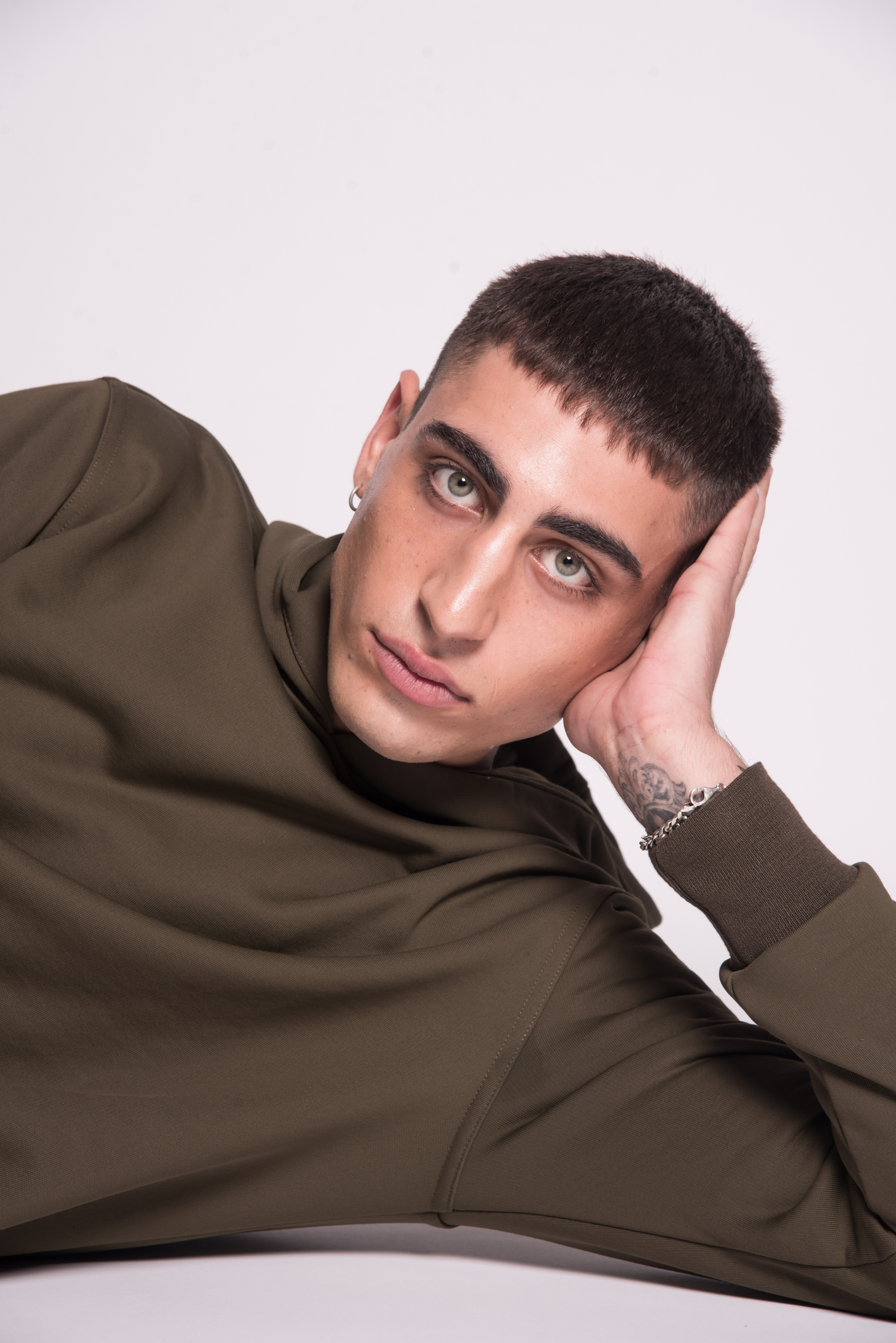 Moontracksuit - Wholesale Tracksuit - Men's - Model 7M - kaki12