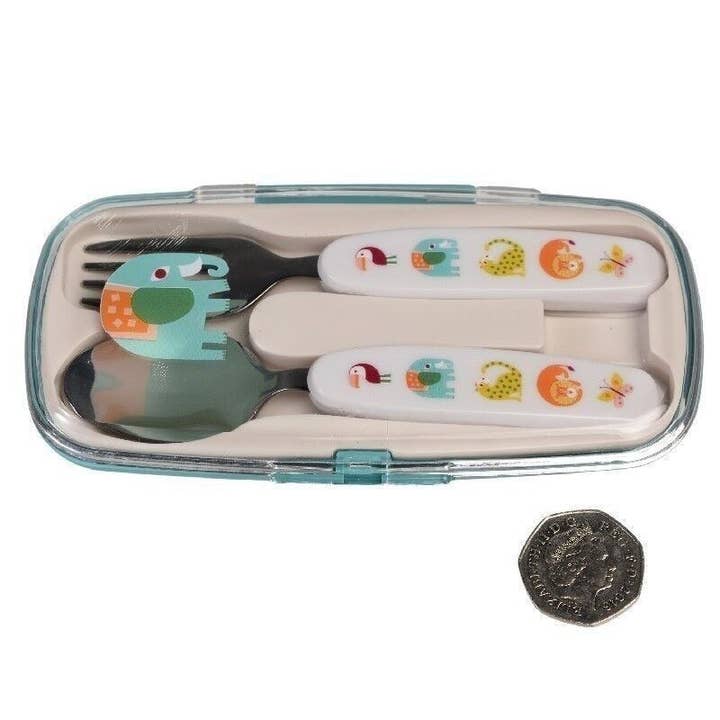 Rex London UK - Wholesale Assorted Cutlery Set - Children's Cutlery Set - Wild Wonders