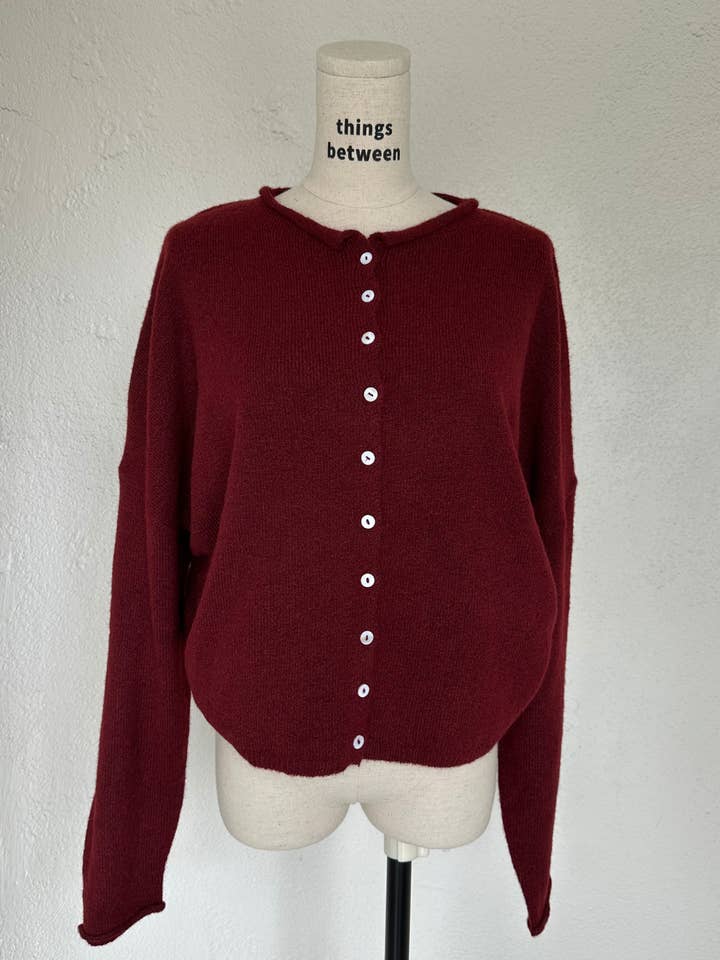 Wine Piper Cardigan for wholesale on Faire
