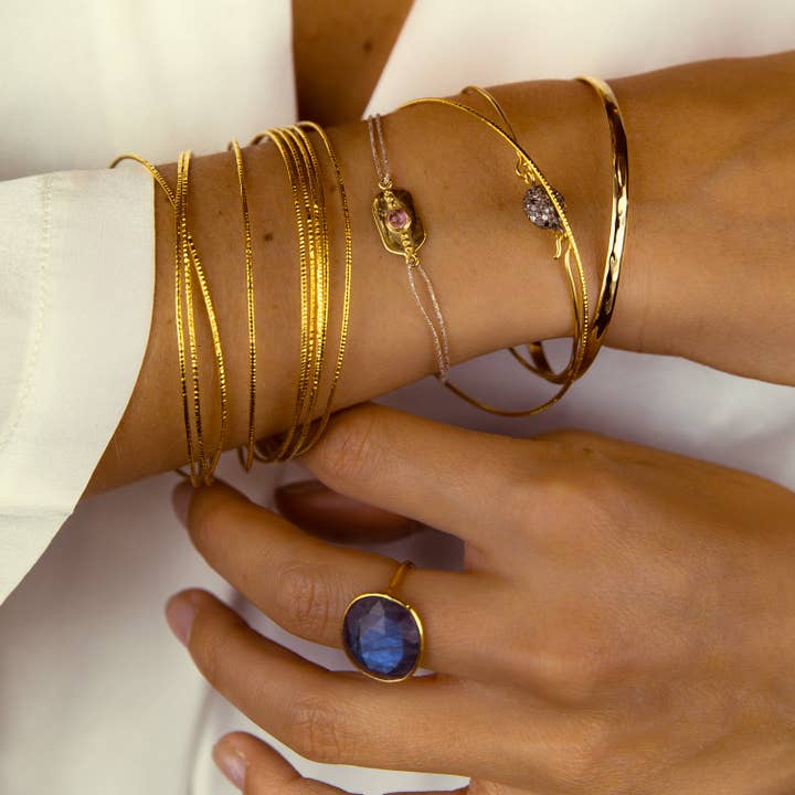 Sophie Deschamps Bijoux - Wholesale Cuff Bracelet - Liska bangle (JLI29)1