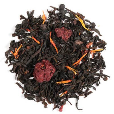 Raspberries & Cream Earl Grey Black Loose - leaf Tea for wholesale by Sub Rosa Tea