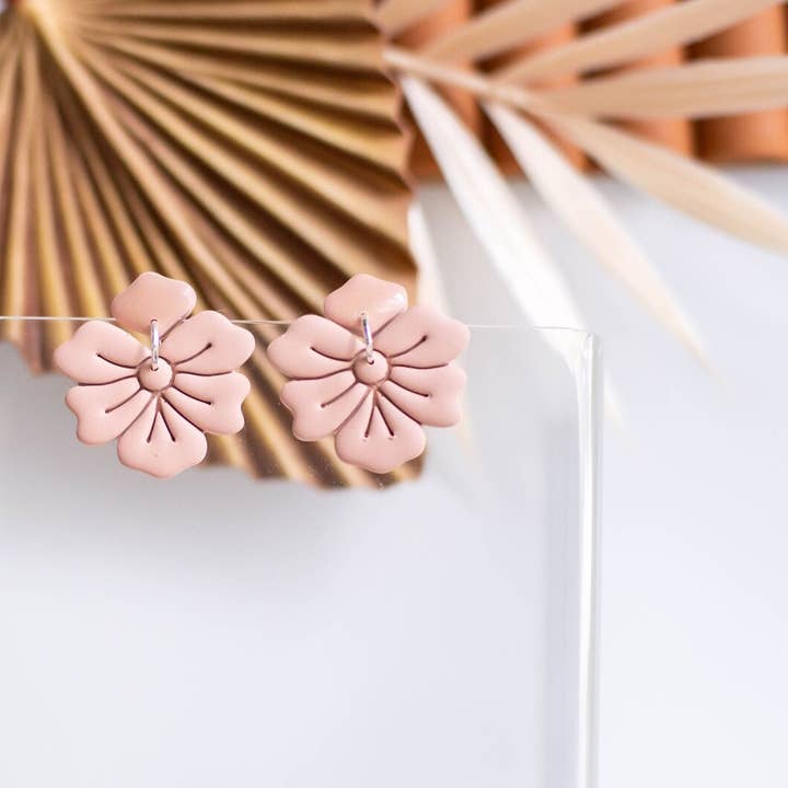 Dusty Mauve Pimpernel lerörhängen för wholesale av Blushes and Neutrals