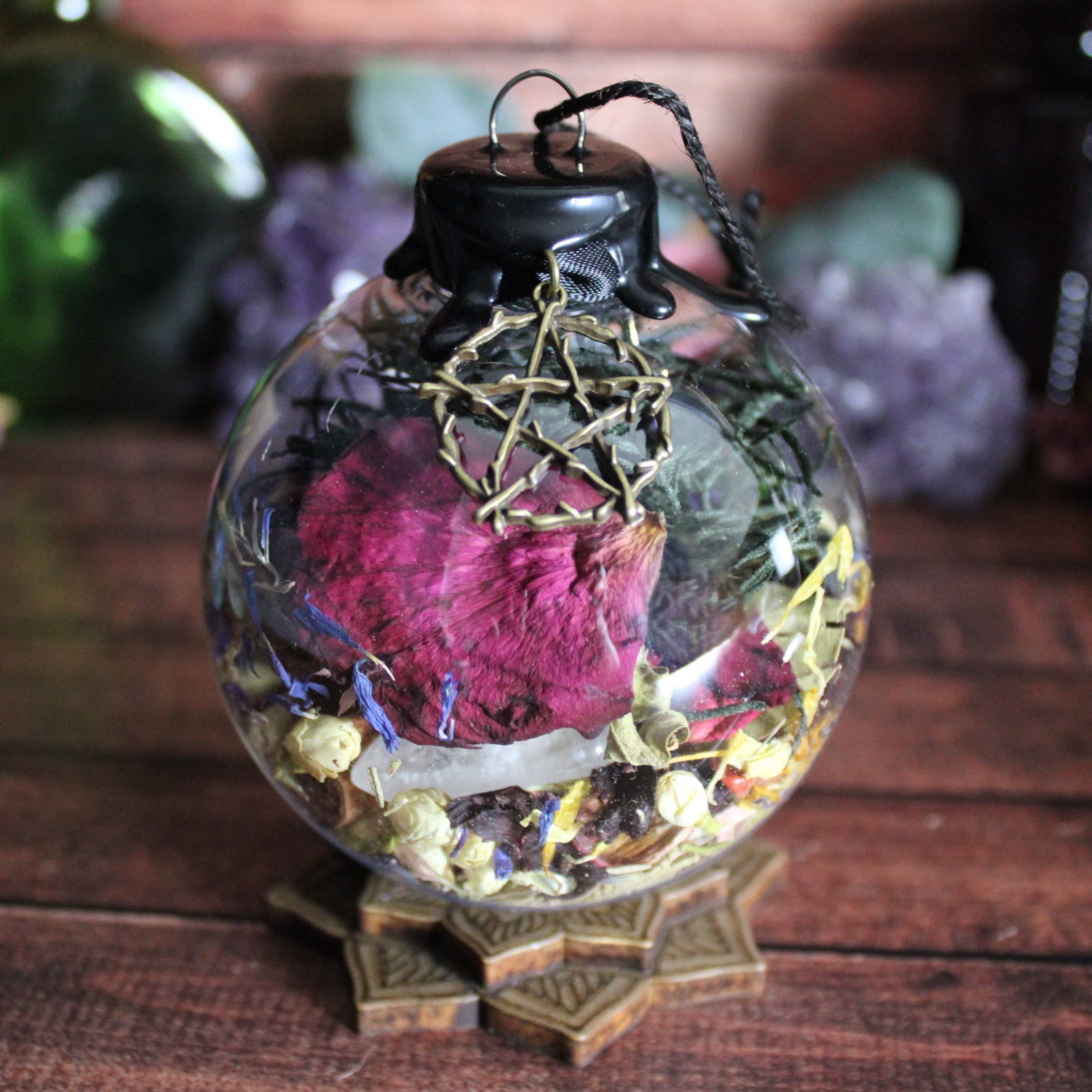 Moondust and Raven – Engroshandel Amulet – Beskyttelsesheksekugle, heksepynt, alterpynt2