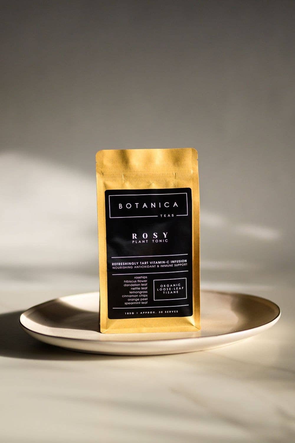 Botanica Teas - Wholesale Loose Tea - Rosy Tisane | Rosehip & Hibiscus Herbal Tea Blend2