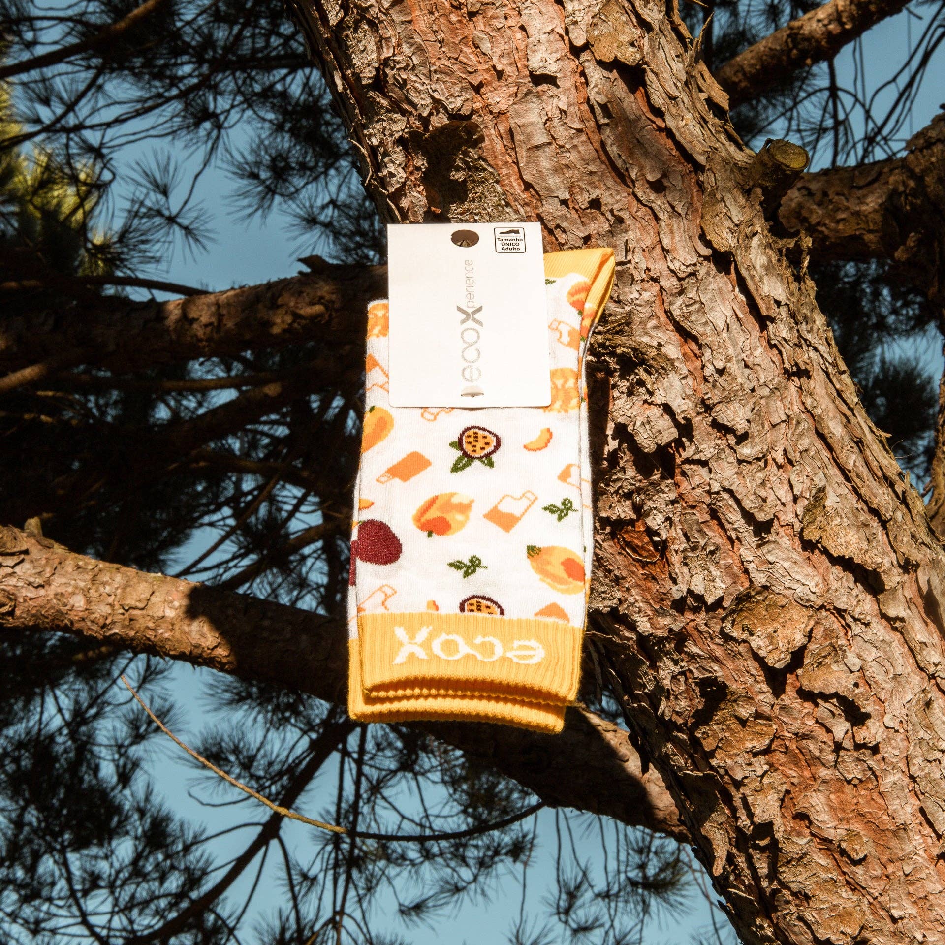 Ecoxperience – Engroshandel Strømper - Unisex – Caribbean sokker (orange)3