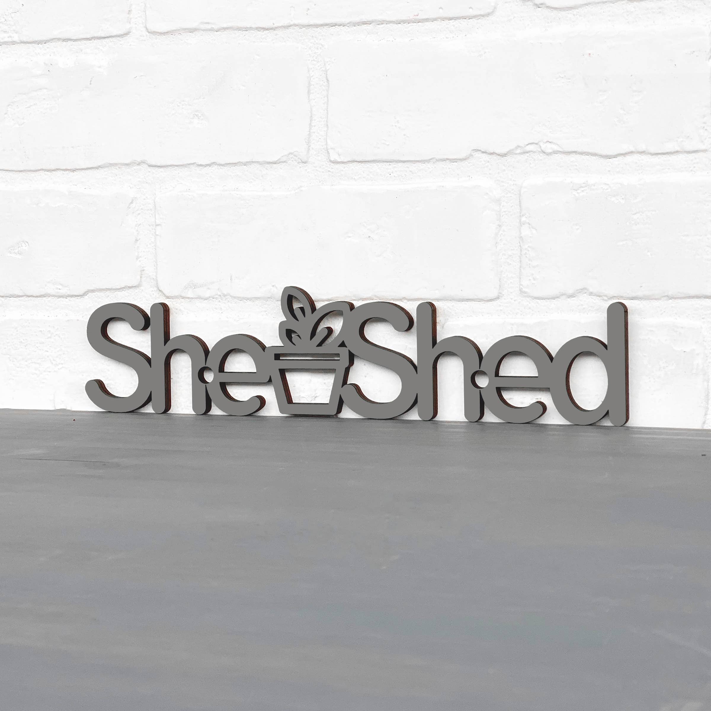 Spunky Fluff - Wholesale Wall Sign - She Shed Women's Wood Garden Shed Sign5