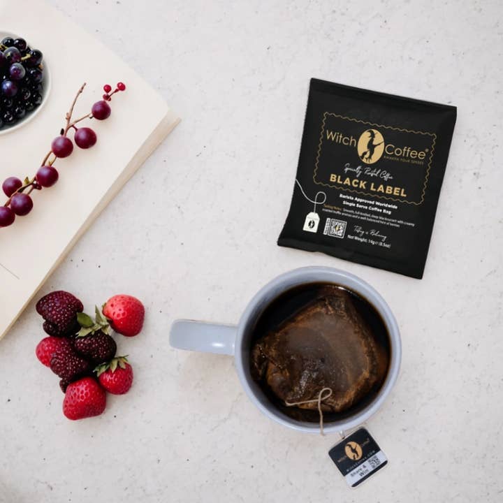 WITCH COFFEE (Montre Australia Pty Ltd) - Wholesale Ground coffee - Witch Coffee Black Label Single-Serve Steeped Coffee Bags4