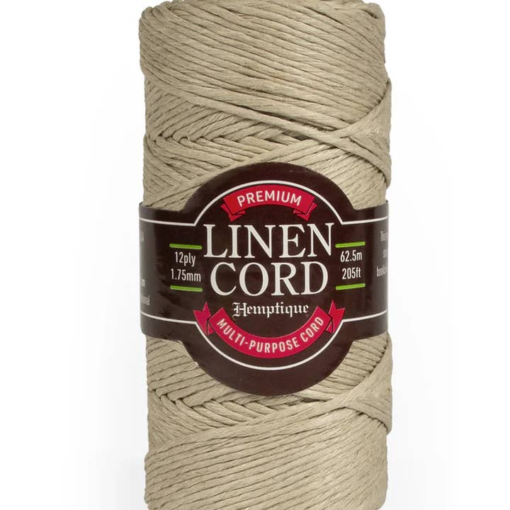 Hemptique - Wholesale Craft Supplies - Egyptian Flax Linen Cord Spools Eco Friendly Bookbinding2