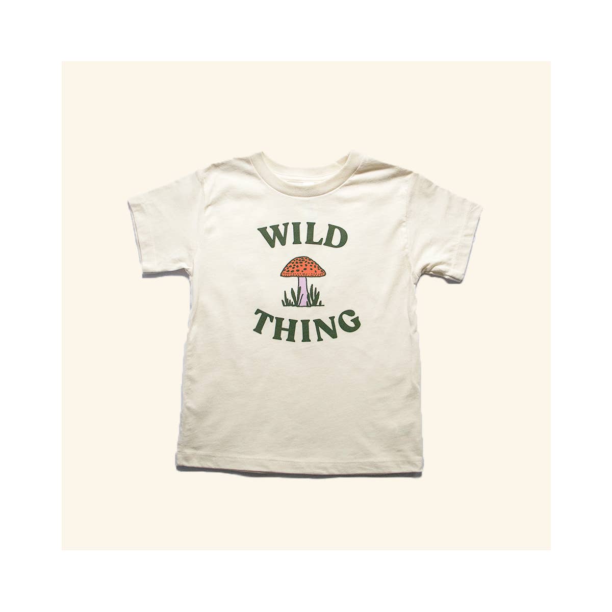 Tender Loving Empire – Großhandel T-Shirt mit Siebdruck – Kinder – Wild Thing Kinder-T-Shirt (Natur)