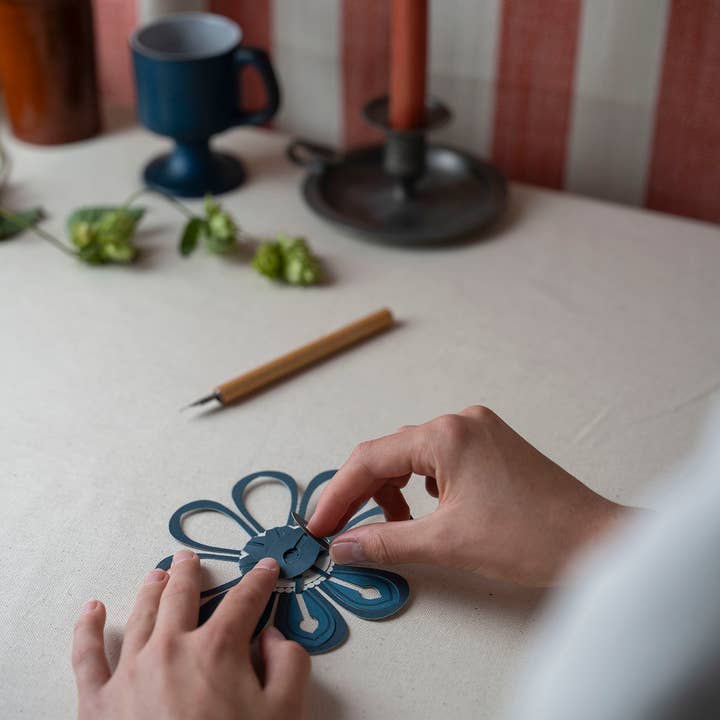 Blue MAGIC flower-antique for wholesale on Faire3