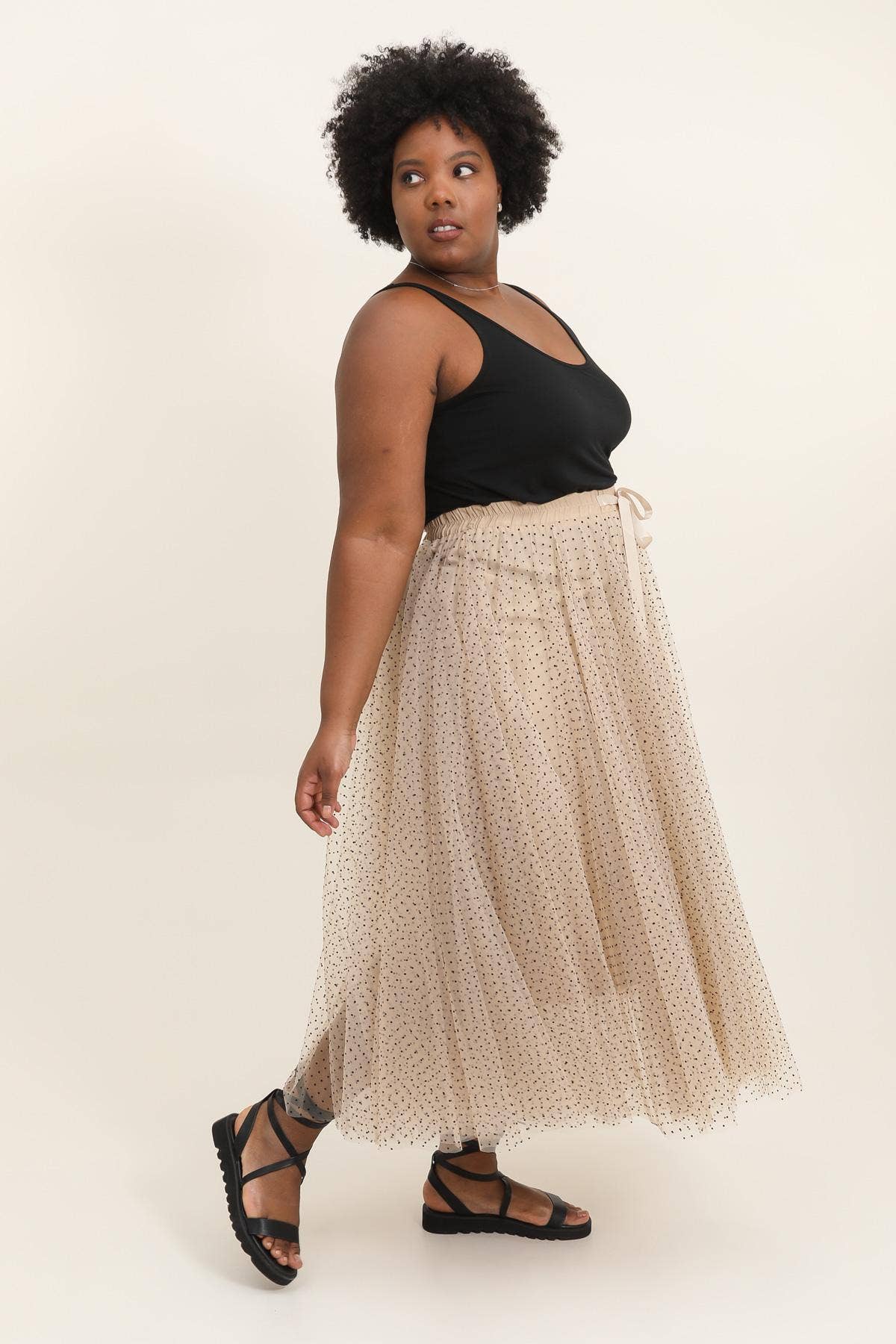 CHOKLATE PARIS – wholesale Kjol - Dam – Aria tulllkjol med plumetis - CK08077-316