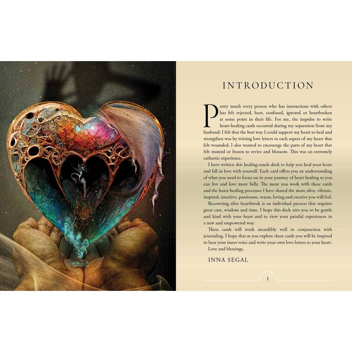 Simon & Schuster - Wholesale Tarot Cards - Healing Heart Oracle by Inna Segal