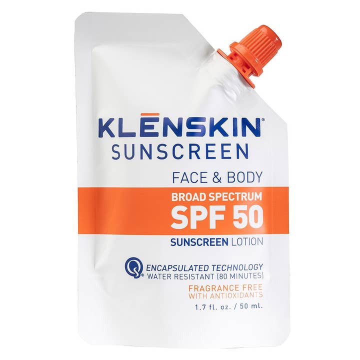 KLENSKIN SPF 50 Gezichts- en bodylotion voor wholesale door KLENSKIN