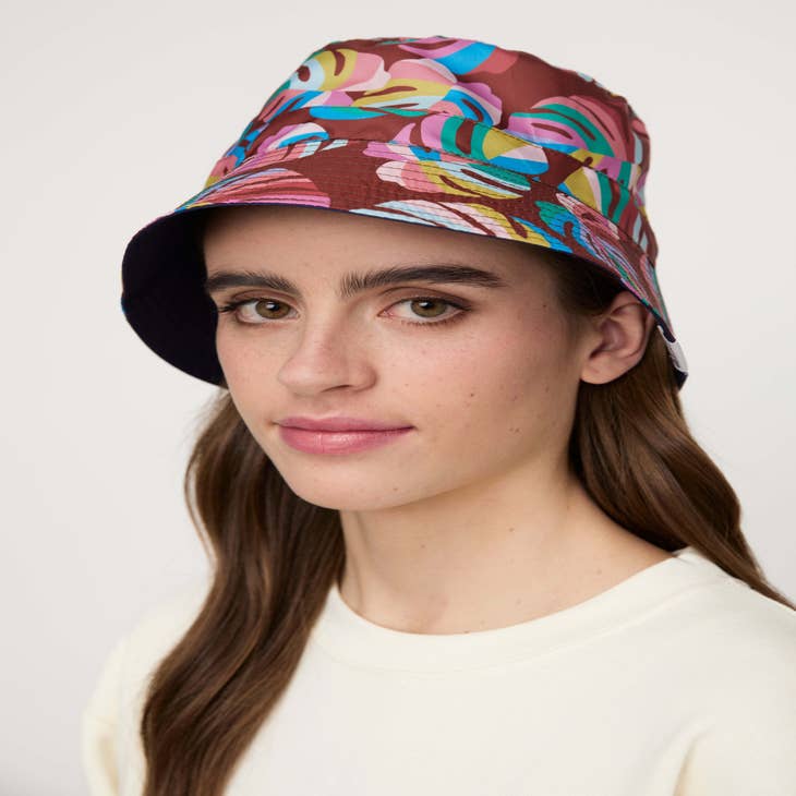 Wholesale Clima Bisetti Outfit Recycled Waterproof Folding Hat for