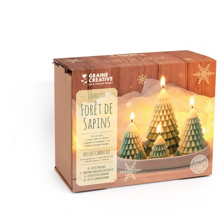 Graine Créative - Wholesale Novelty Candle - FIR FOREST CANDLE KIT1