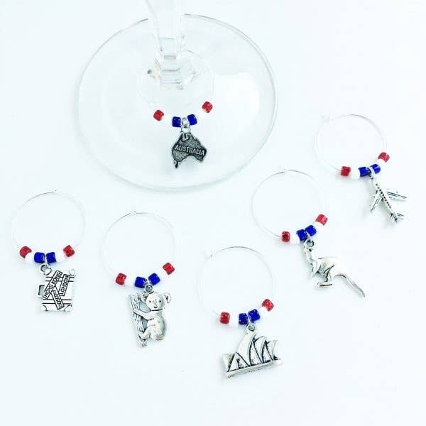 Breloques du vin d'Australie pour la vente par Group Therapy Wine