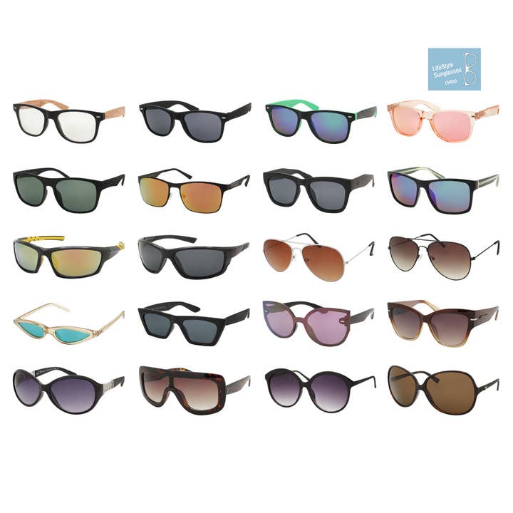 Shark Eyes, Inc – wholesale Sunglasses – Unisex – Sunglass Floor Display In and Out Program 300 Sunglasses/Dis1
