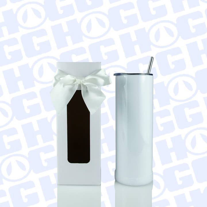 Hogg Outfitters - Wholesale Insulated Mug/Tumbler - 20oz SUBLIMATION SKINNY EDGE TUMBLER GIFT SET (48 UNITS)