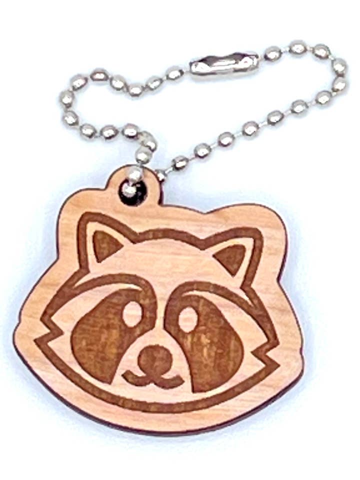 Raccoon Emoji Keychain for wholesale by Lexo Creations