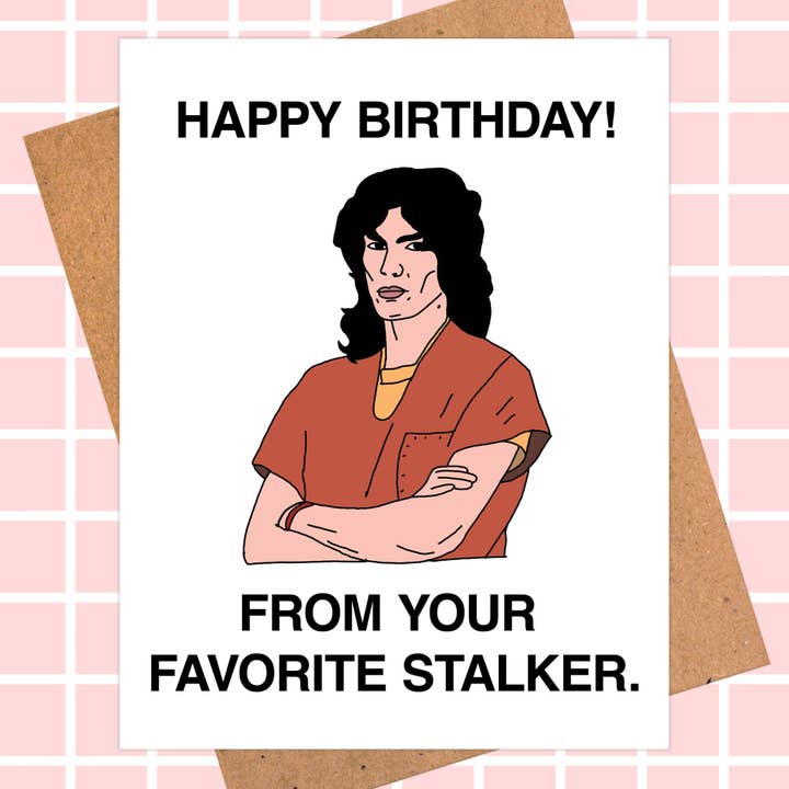 Richard Ramirez seriemördare födelsedagskort för wholesale av Pop Hot Cards